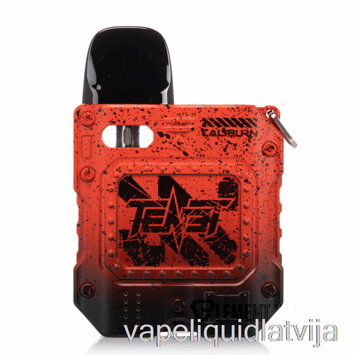 Uwell Caliburn Tenet Koko 18w Pod System Sarkans Un Melns Vape šķidrums